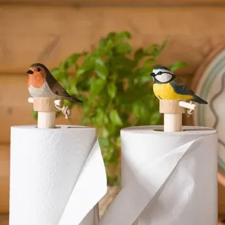 Image produit porte sopalin mésange bleue et rouge-gorge