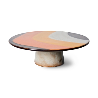 HKLiving Retro Wave plateau D33H10.2CM