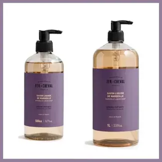 Fer à Cheval : Savon liquide parfumé Lavande Vivifiante