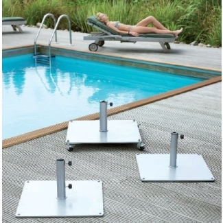 Pied de parasol acier 40KG