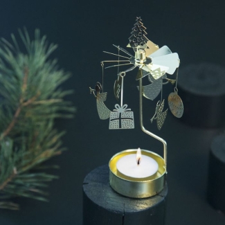 Pluto Design : Carrousel décorations de Noël Silver