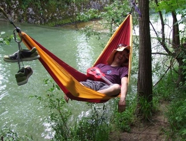 Parachutestof hangmatten : nylon maakt het verschil